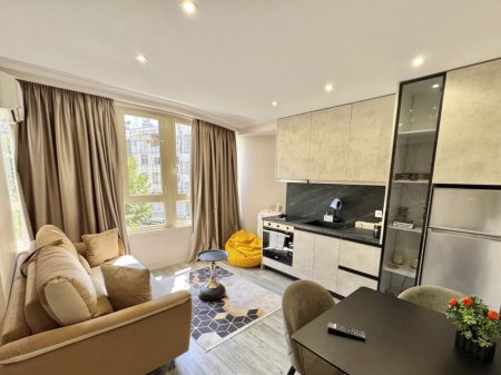 1+1 APARTMENT FOR RENT AT THE 9TH FLOOR!