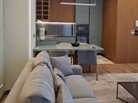 Apartment 2+1+2+Parking Space for rent at Ambasador 3, Stadium Arena, Artificial Lake, Elbasani Street.