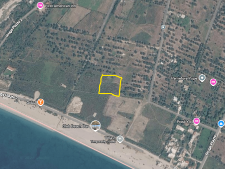 In Borsh Land Near the Sea for Sale and with Ownership Certificate