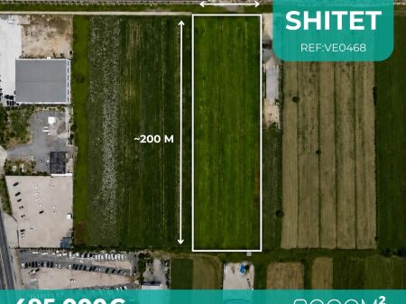LAND FOR SALE 9,000 m² | DURRËS–TIRANË HIGHWAY, KM 6 – XHAFZOTAJ