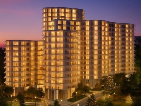 Appartamento 2+1 in Vendita, Coral Building, Paskuqan!