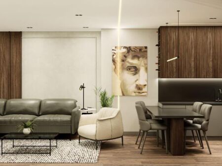 Jepet me qira apartament 2+1+2+🅿️tek Ambasador 3