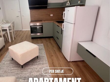 Shitet Apartament 1+1 i Sapomobiluar – Golem, Rruga Viena