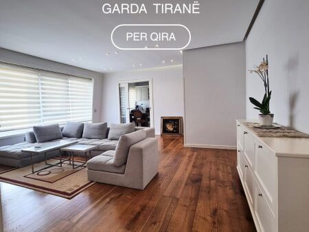 Elite Apartment 4+1 | Garda Area  ✨ FOR RENT – ELITE APARTMENT 4+1+3 + PARKING SPACE  In one of the most prestigious areas of Tirana, in the Garda area,  
