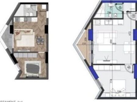 🏡 Appartamento 1+1 in Vendita – Colonnade Residence