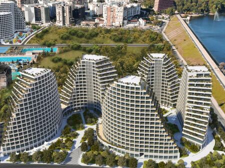 Appartamento 3+1+2+ Posto auto, Residenza con vista lago