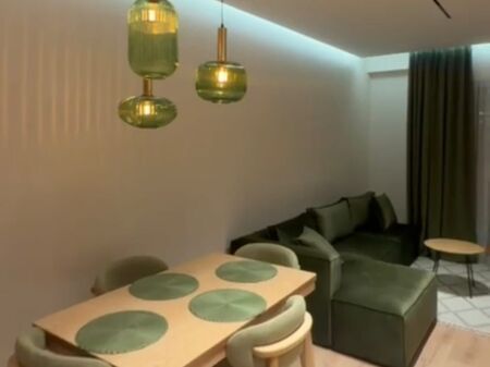 Apartment 1+1 for rent at Complex E-88, Lapraka, Dritan Hoxha Street, former Customs, Blackbird.