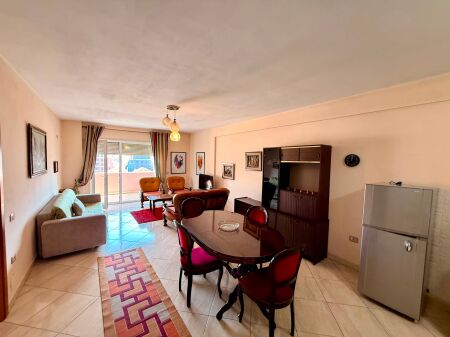 📣 RENT Apartment 1+1 📍 Siri Kodra Street, Inside the Small Ring, Near “Xhangolli” Market ✨  🏢 New Building 📐 6th Floor (With Elevator) 🔹 2 Balconies 🛋️ Furnished  💶 Price 60,000 Leke/Month