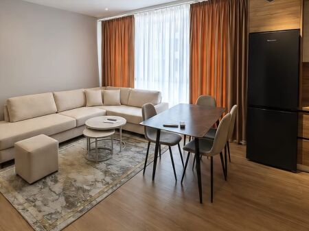 Jepet apartament 1+1+Post Parkimi me qira tek Rruga Jordan Misja , Rruga Don Bosko .