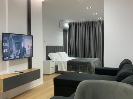 🏡 FOR RENT – 3 SPACIOUS STUDIOS, IDEAL FOR AIRBNB  For rent 3 spacious studios, each with a kitchen area, 100% adapted for Airbnb, with a great location in the center of Tirana.  📍 Kajo Karafili Street, right behind Eye of Tirana 📍 Only 30 meters from Skanderbeg Square  🔹 33 m² net each 🔹 Furnished 🔹 Air conditioning system 🔹 3rd floor with elevator 🔹 Notarial contract 🔹 Adapted in every detail for Airbnb activity 🔹 Property available from September 1  💰 Price: 200,000 Lek net/month 