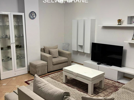 Apartament me qera 2+1+ 2 + verande tek Selvia.