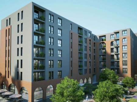 Appartamento 1+1 in vendita presso Residenza Monark 2, Paskuqan.