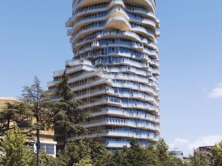 📣 FOR SALE Apartment 1+1 📍 Tirana Rock Tower, Tirana Center ✨