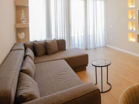 Apartment 2+1 for sale at Rrapi, Vlore, Cold Water, Lungomare.