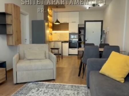 Apartment 1+1 for rent at Complex E-88, Lapraka, Dritan Hoxha Street, former Customs, Blackbird.