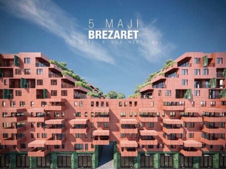 Appartamento 2+1+Veranda in vendita a Brezaret in 5-Maji.