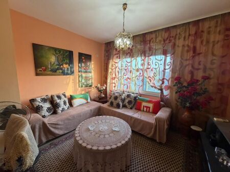 🏠 FOR RENT – APARTMENT 1+1  📍 Near the Flour Factory 🏢 6th floor 🛗 Building with elevator 🛋️ Furnished 💰 Price: 45,000 old lek/month  📩 For more information, contact in private