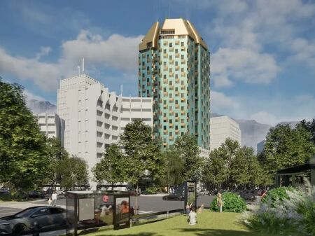 APARTAMENT NE SHITJE 1+1 BAZAR GATE .PAZARI RI