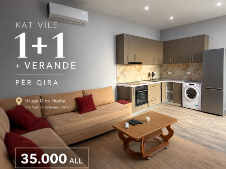 1+1 villa floor for rent