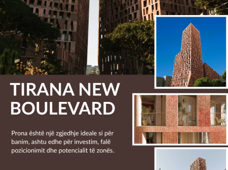 SHITET APARTAMENT 1+1 – TIRANA NEW BOULEVARD | MUNDËSI INVESTIMI