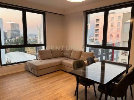 Luxury 1+1 apartment for rent near SPAK, new building! 700 € /Month 65,000 Lek /Month