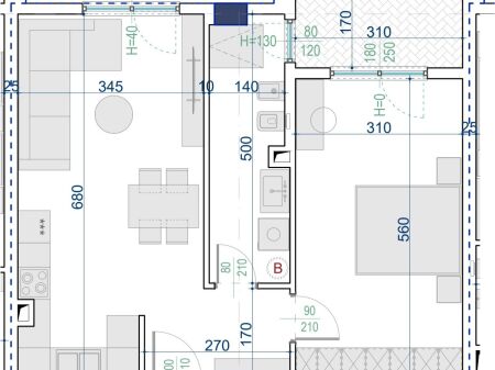 SHITET APARTAMENT 1+1 NË KAMEZ