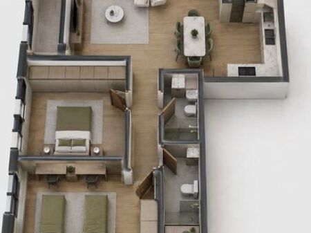 Shitet, Apartament 2+1+2 ART N'LAGJE, Xhamlliku, Tirane