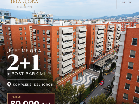 Apartament 2+1+ Post parkimi Delijorgji