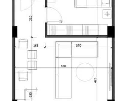 Appartamento 1+1+Veranda in vendita a Bathore.