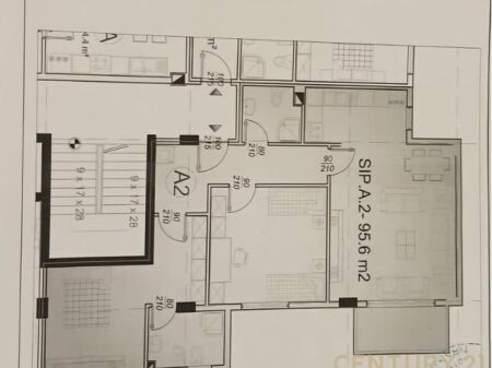 Shitet Apartament 2+1+2 me Pamje nga Liqeni i Thatë – Tiranë