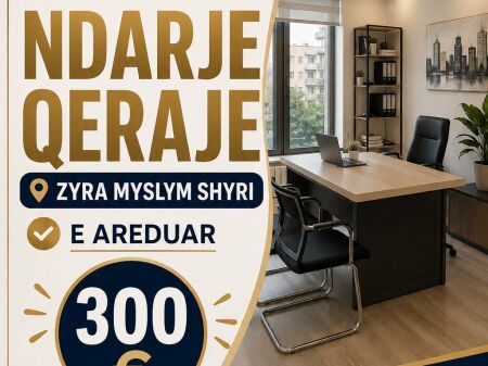 🏢 RENTAL SHARING – OFFICE 📢 WE ARE LOOKING FOR A PERSON FOR RENTAL SHARING! 🏢 Furnished office in Myslym Shyri, Tirana. ✨ Suitable environment for professional activity and collaboration. 💰 Rent: 300 € 📍 Myslym Shyri, Tirana 📞 For more information:  📩 Contact us for details!