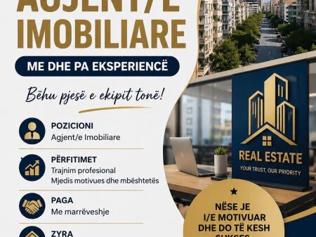   CERCHIAMO AGENTE IMMOBILIARE