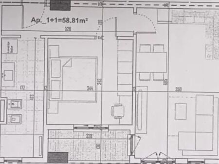 Shitet Apartament 1+1 – Ringside Residence