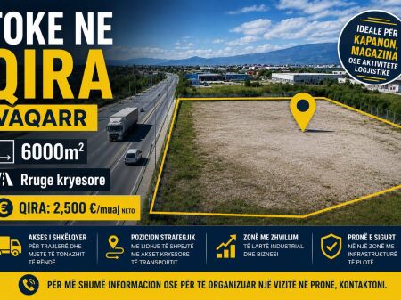 🔥 SUPER OPPORTUNITY | LAND FOR RENT 6,000 m² – VAQARR