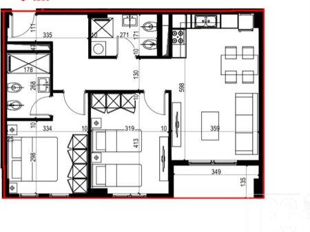 Shitet apartament 2+1+2 tek Kompleksi Univers City , Qtu .