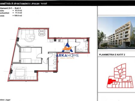 OKAZION!!!SHITET APARTAMENT 2+1+BALLKON "KOMPLEKSI ALUNA 5, PASKUQAN" 109.000 EURO