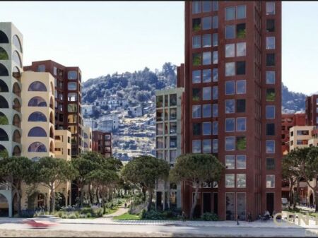 Shitet, Apartament 1+1+Post Parkimi, River Park Residence, Tiranë.