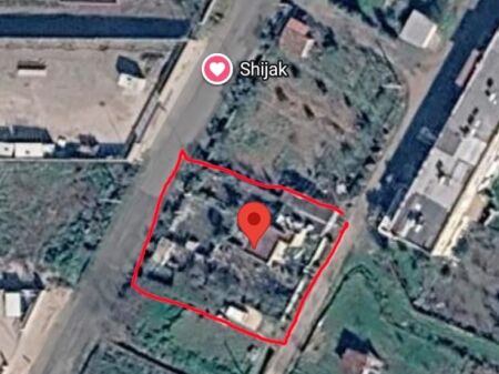 Shitet shtepia me 500m2 truall Maminas, Durres