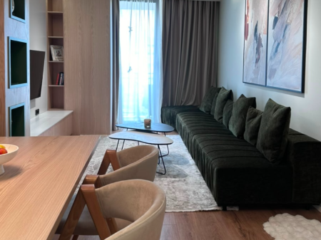 Jepet apartament 1+1 me qira tek Rezidenca Golden Tower , Rruga Mine Peza , Rruga e Durresit , Zogu i Zi .