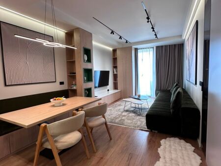 Jepet apartament 1+1 me qira tek Rezidenca Golden Tower , Rruga Mine Peza , Rruga e Durresit , Zogu i Zi .