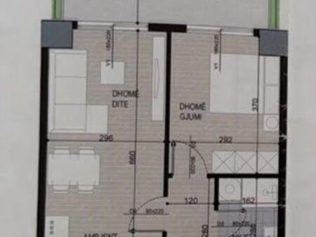 Shesim apartament 1+1 tek Ish Fusha e Aviacionit! 117,120 €
