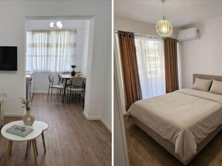 JEPET ME QIRA APARTAMENT 1+1 – ZOGU I ZI (PËRBALLË RING CENTER)