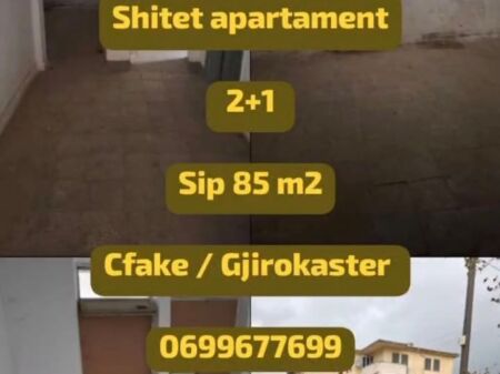 FOR SALE APARTMENT 2+1 CFAKE GJIROKASTER