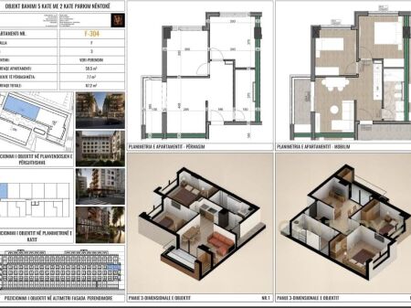 SHITET APARTAMENT 2+1 NE RESIDENCEN VIZION 3 , MALI I ROBIT - PAGESE ME KESTE !