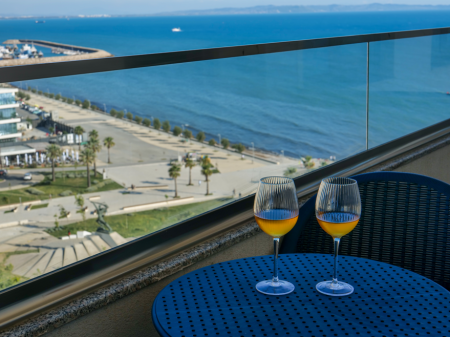 Appartamento 2+1+2 con vista mare al 27° piano, Vollga pet friend