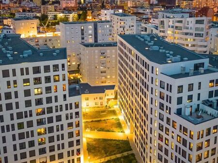 🏡 SHITET APARTAMENT 2+1 – KOMPLEKSI MAGNET 📍 21 Dhjetori, Kompleksi Magnet – Tiranë