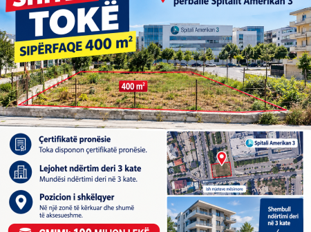 SHITET TOKË NË TIRANË