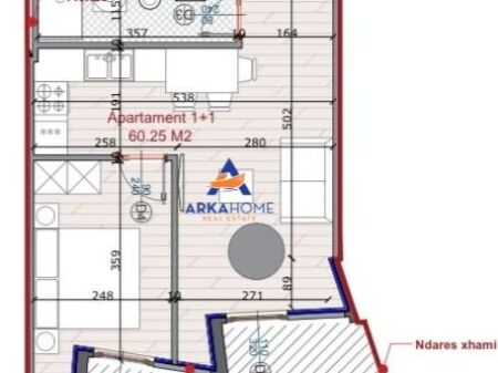 SHITET APARTAMENT OKAZION 1+1 "SUNFLOWER RESIDENCE, PRANE CASA ITALIA" CMIMI I DISKUTUESHEM
