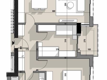 Appartamento 2+1 in vendita nel Complesso Ajka, Via 5 Maji  ID 5637