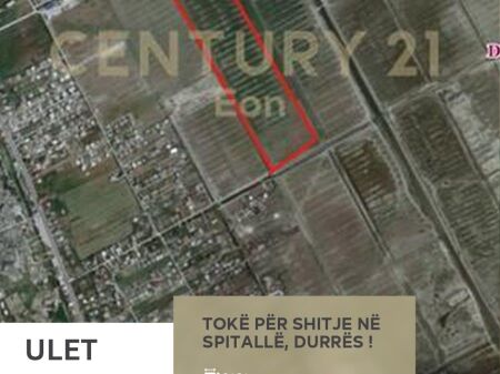  Ulet Cmimi ! Tokë për Shitje në Spitallë, Durrës ! 